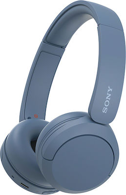 Sony WH-CH520 Ασύρματα Bluetooth On Ear Ακουστικά με 50 ώρες Λειτουργίας και Quick Charge Μπλε