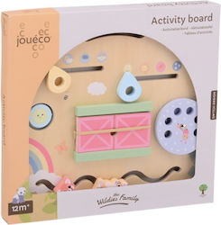 Joueco Baby Toy The Wildies Family made of Wood for 12++ Months