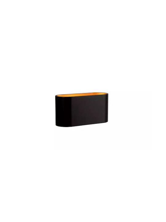 Spectrum Squalla Lamp Wall Black 16cm