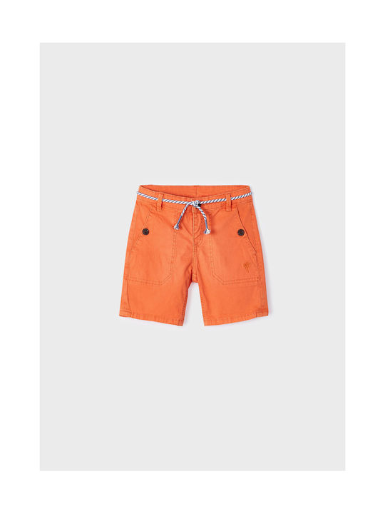 Mayoral Kids Shorts/Bermuda Fabric Orange