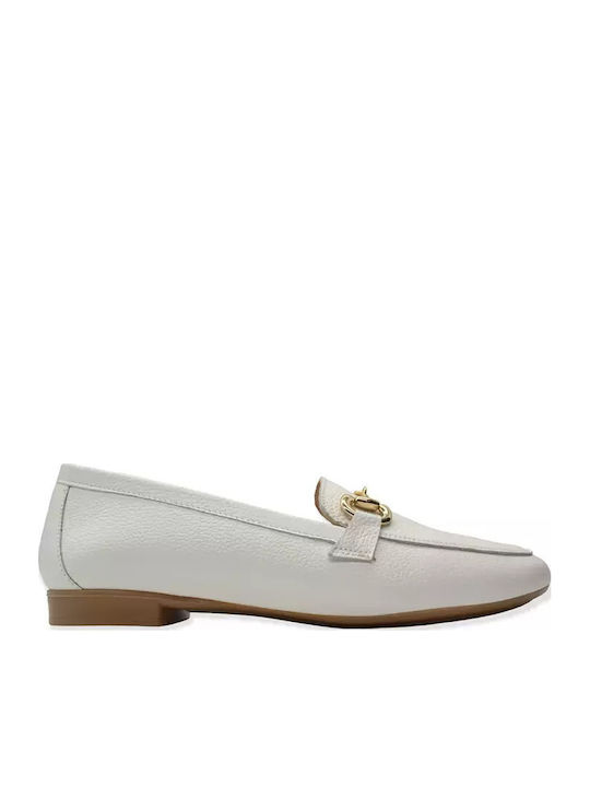 Sante Women's Loafers in White Color