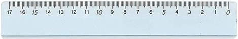 Arda Rigla Plastic Transparent 17cm