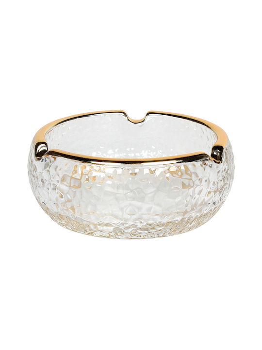 Keskor Glass Cigarette Ashtray Transparent