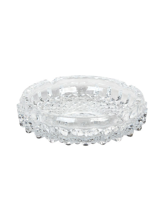 Keskor Glass Cigarette Ashtray Transparent