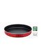 Tefal Flame Aluminum Round Baking Pan with Non-stick Coating 38cm
