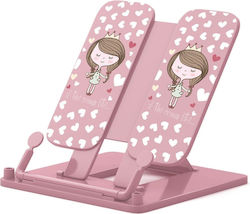 Plastic Reading Stand Classic in Pink Color