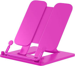 Plastic Reading Stand Classic in Fuchsia Color