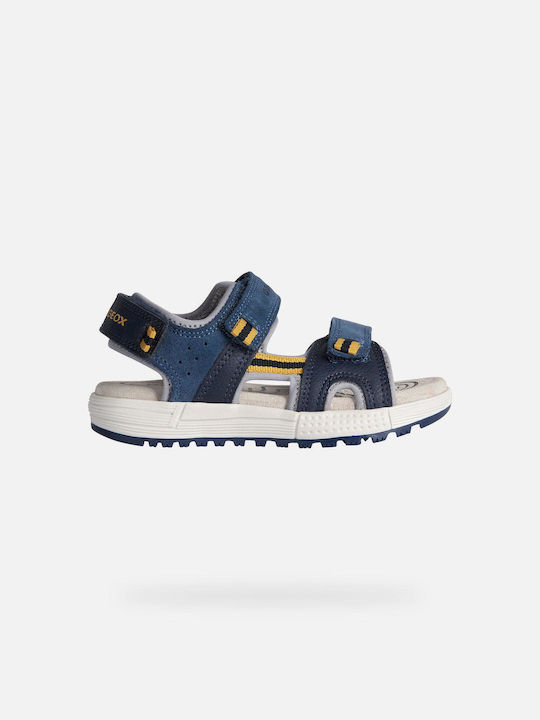 Geox Kinder Sandalen Alben Anatomisch Blau