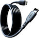 Moxom MX-CB133 USB-C to Lightning Cable 30W Μαύ...