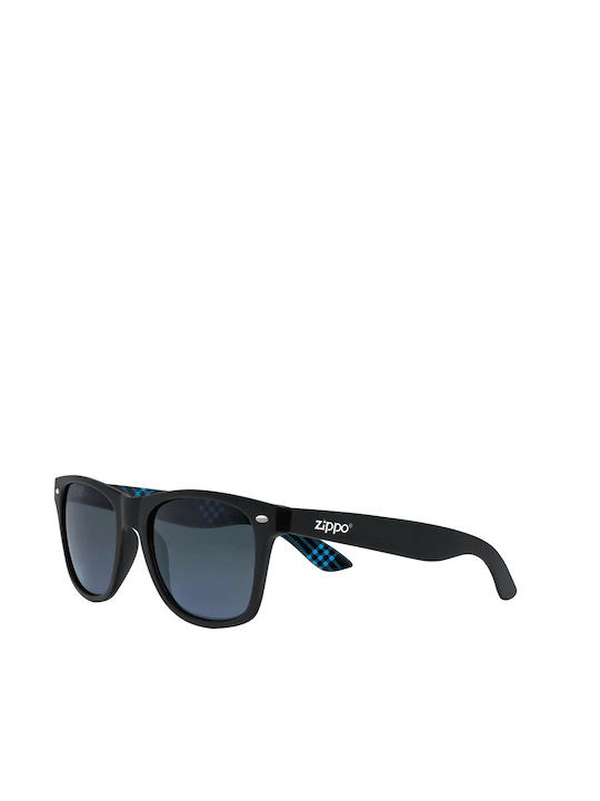 Zippo Sonnenbrillen mit Beige Rahmen und Blau Linse OB21-38