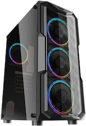 Darkflash Aquarius Gaming Midi-Turm mit Seitenfenster Darkflash Aquarius Gaming Midi-Turm mit Seitenfenster