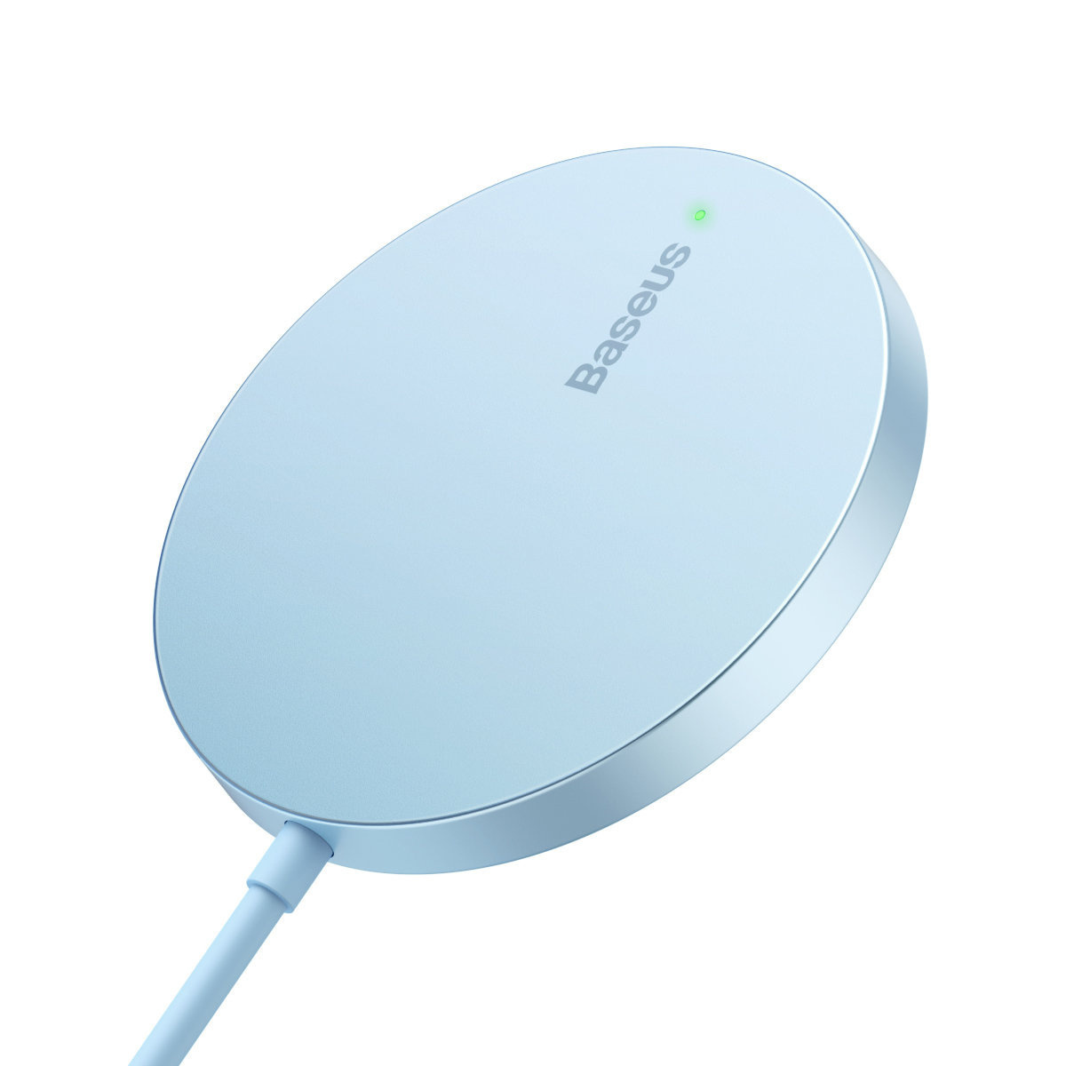 Baseus Μαγνητικός Ασύρματος Φορτιστής Simple Mini3 15W (Γαλάζιο)