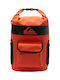 Quiksilver Men's Fabric Backpack Waterproof Orange 20lt