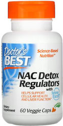Doctor's Best NAC Detox Regulators Seleno Excell 600мг 60 Билкови капсули Doctor's Best NAC Detox Regulators Seleno Excell 600мг 60 Билкови капсули