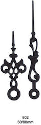Art & Colour Clock Mechanism in Black Color