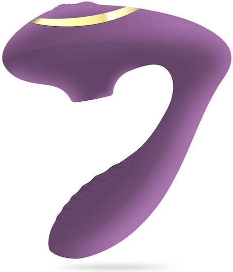 Crushious Moanstar Lutscher Mit Vibration Klitoris-Schallvibrator Lila