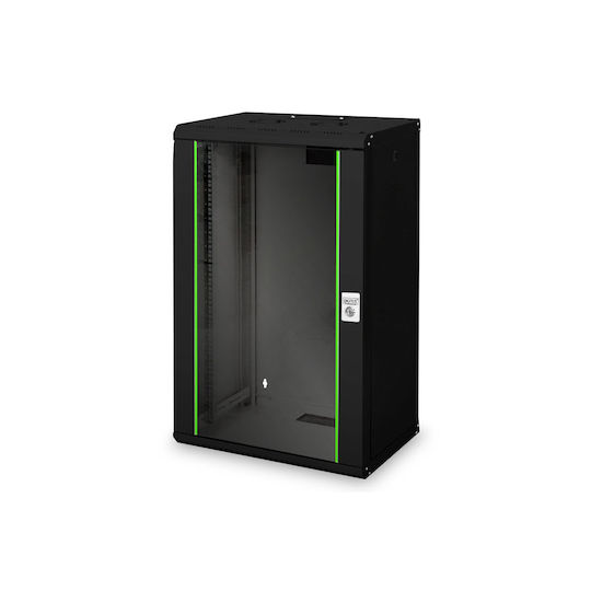 Digitus Επιτοίχια Καμπίνα Rack 20U 60x45x99.8cm Μαύρο DN-19 20-U-SW