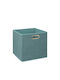 5Five Fabric Storage Box Petrol 31x31x31cm