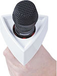 Rycote Triangular Flag White Microphone Stand Accessory