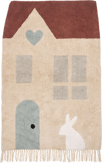 Kinder Teppich Beige 100x150cm