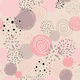 Party Napkins Polka Dots 33x33cm Pink 33x33cm. 20pcs