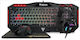 Gamdias Poseidon M2 Combo Σετ Gaming Πληκτρολόγιο με Gamdias διακόπτες και RGB φωτισμό & Ποντίκι (Αγγλικό US)