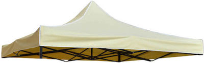 Ankor Square Cover for Kiosk Beige 3x3m