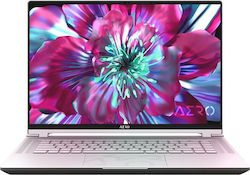 Gigabyte Aero 16 BSF-73EE994SO 16" OLED UHD (Nucleu i7-13700H/16GB/1TB SSD/GeForce RTX 4070/W11 Acasă) Twilight Silver (Tastatură UK)