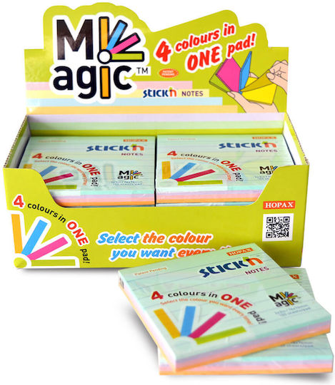 Salko Paper Sticky Note Pads in Cube Magic Stick