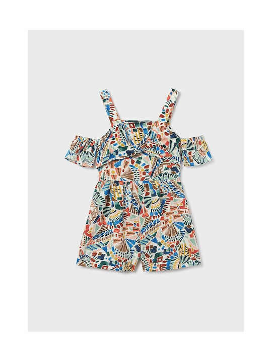 Mayoral Kids One-piece Fabric Shorts/Bermuda Blue