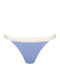 Go Ribbed H Tanga Femeie Slip Albastru deschis