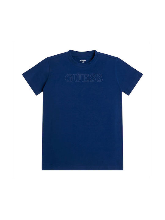 Guess Παιδικό T-shirt Μπλε