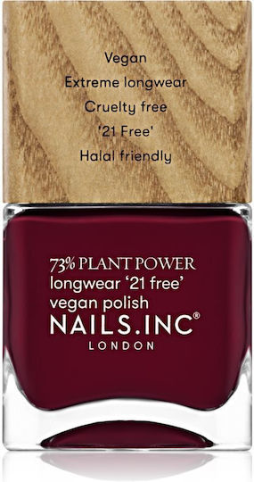 Nails Inc Plant Power Nail Varnish Glossy Βερνίκι Νυχιών Flex My Complex 14ml