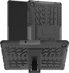 Sonique Defender Back Cover Silicone / Plastic Durable Black (Lenovo Tab M10 Plus 10.6" 3rd Gen)