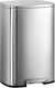 Vesta Waste Bin Waste made of Stainless Steel with Pedal Silver 50lt 1pcs