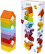 Cubika Stacking Toy Stacking Tower made of Wood for 18++ Months