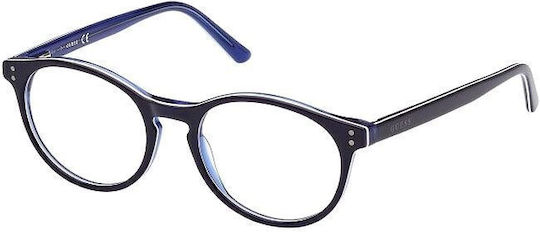 Guess Plastic Rame Ochelari Albastru GU8266 090