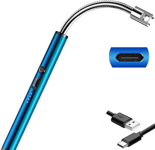 XH-702B Electric Plasma Type Lighter in Blue Color