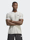 Train Essentials Stretch Aeroready Sportliches T-Shirt Mgh Solid Grey / White / Black