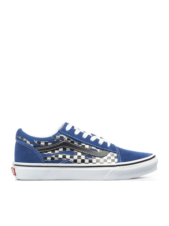 Vans JN OLD SKOOL Παιδικά Sneakers Μπλε