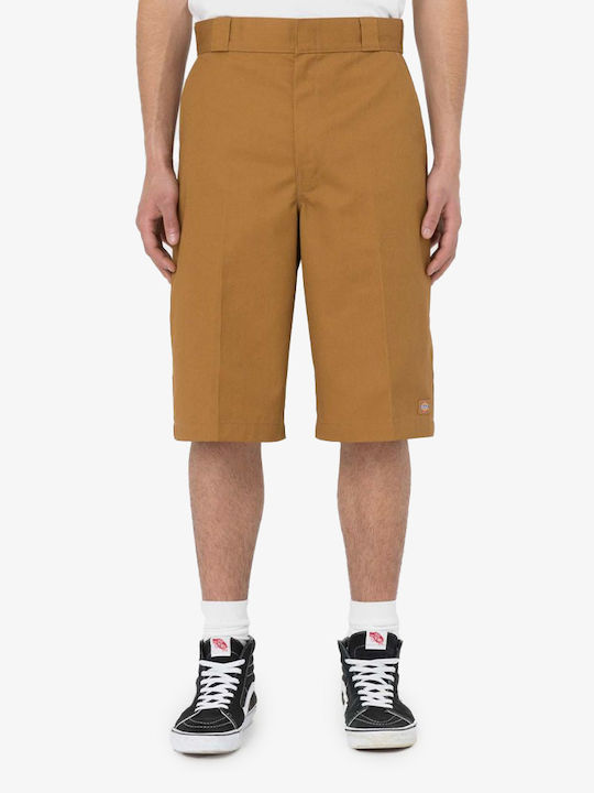 Dickies Work Ανδρική Βερμούδα Chino Brown Duck
