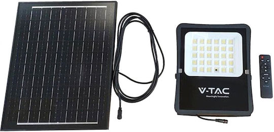 V-TAC Wasserdicht Solar LED Flutlicht 6W Natürliches Weiß 4000K mit Fernbedienung IP65