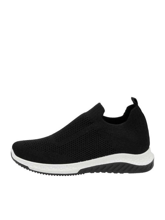 106/0225-3 Γυναικεία Sneakers Μαύρα