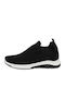 106/0225-3 Γυναικεία Sneakers Μαύρα
