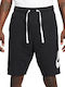 Nike Club Alumni Men's Sports Monochrome Shorts Black