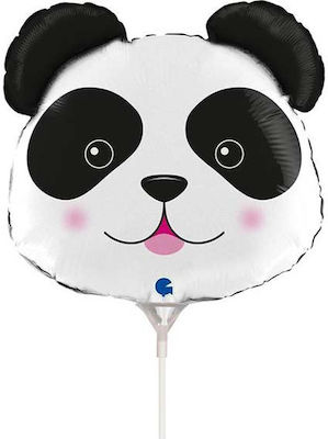 Balon Folie Alb Panda 35buc