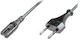 Digitus Euro - IEC C7 Cable 1.8m Μαύρο AK-440104-018-S