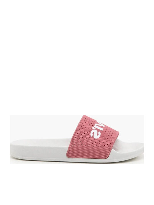 June Slides Λευκό/Ροζ