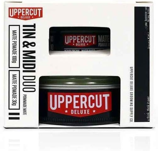 Tin & Midi Duo Pomade για Μεσαίο Κράτημα & Ματ Αποτέλεσμα 130gr