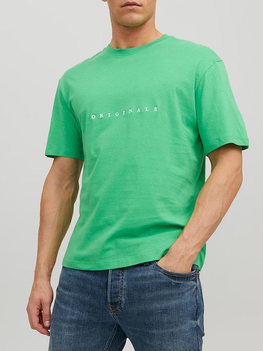 Jack & Jones Men's Short Sleeve T-shirt Island Green